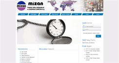 Desktop Screenshot of mizandenetim.com